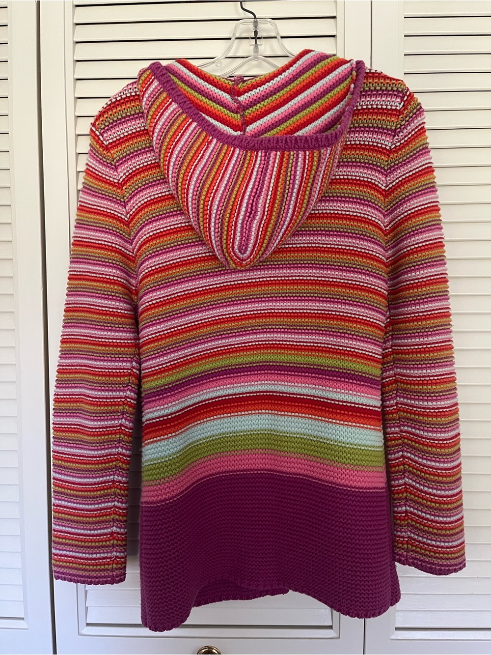 Maggie B Zoo Vintage girls Knit hoodie Cardigan - Picture 2 of 5